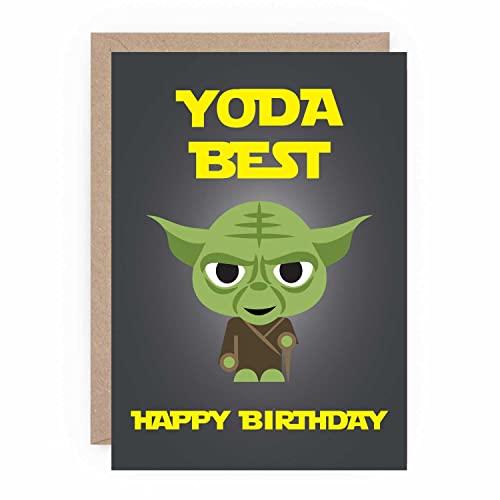 Tarjeta felicitación cumpleaños Star Wars: Celebra con la fuerza - Mi Hogar