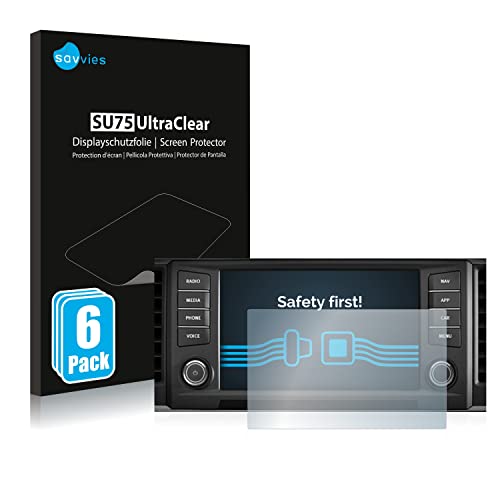6 Pezzi Pellicola Protettiva per Seat Ateca 2016 Media System Plus 8 2016 Protezione Schermo Trasparente