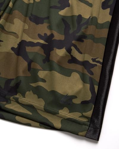 RBX Boys Athletic Shorts - 4 Pack Performance Fleece Mesh Boys Shorts for Running, Gym, Basketball and Sports (Sizes: 8-16)4