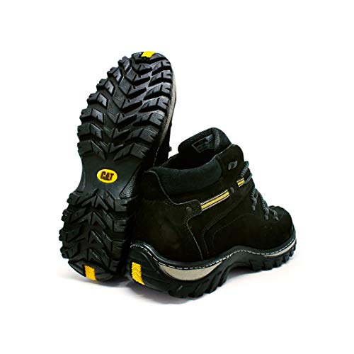 Bota Couro Botina Preta Adventure (43)