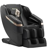 Real Relax 2025 Full Body Massage Chair, Zero Gravity Shiatsu Massage Chair Recliner, Foot Massag...