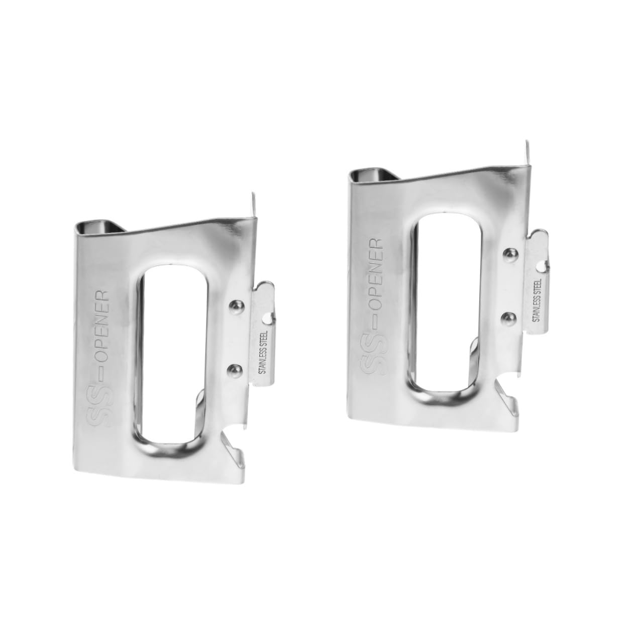 Alipis 2pezzi Apribottiglie e Apriscatole Multi- Inossidabile Utensile Per Lattine e Bottiglie Resistente