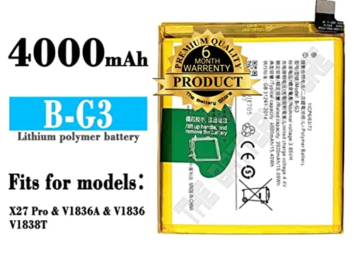 Image of Original B-G3 Battery for vivo Compatible with Vivo Y91, Y93, Y95 Battery with 6 Months Warranty *** (Original Battery 088)