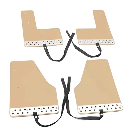 KICARYAJP マッドガード NV350 キャラバン CARAVAN E26 前期 後期 H24年6月〜 フロント リア 外装パネル マッドプロテクター マッド フラップ 泥除け ドレスアップパーツ カスタムパーツ 専用設計 EVA樹脂製 ベージュ