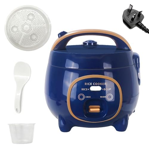 Cuit-riz mini 2L, cuiseur de riz compact à une touche | avec maintien au chaud pour étudiants, célibataires et petites cuisines