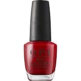 OPI Nail Lacquer, A Little Guilt Under The Kilt, Red Nail Polish, Scotland Collection, 0.5 fl oz