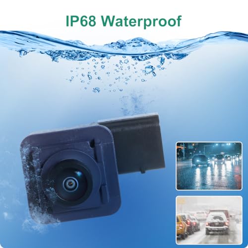 Image of GreenYi OE Backup Camera (Part # JC3T-19G490-AD) Fit for Ford F250 F350 F450 F550 Super Duty (2017-2022) - Replaces Part # JC3T19G490AD