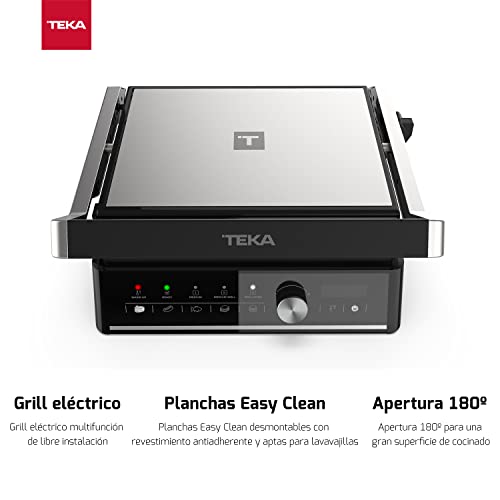 Plancha Grill Teka EliteGrill - Grill Eléctrico Multifunción