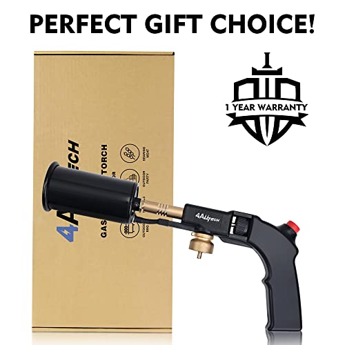 Powerful Cooking Torch - Mapp Propane, High Intensity Flame With Trigger Start And Adjustable Settings, Ideal For Searing Steak, Sous Vide, And Cream Brulee #TOP5