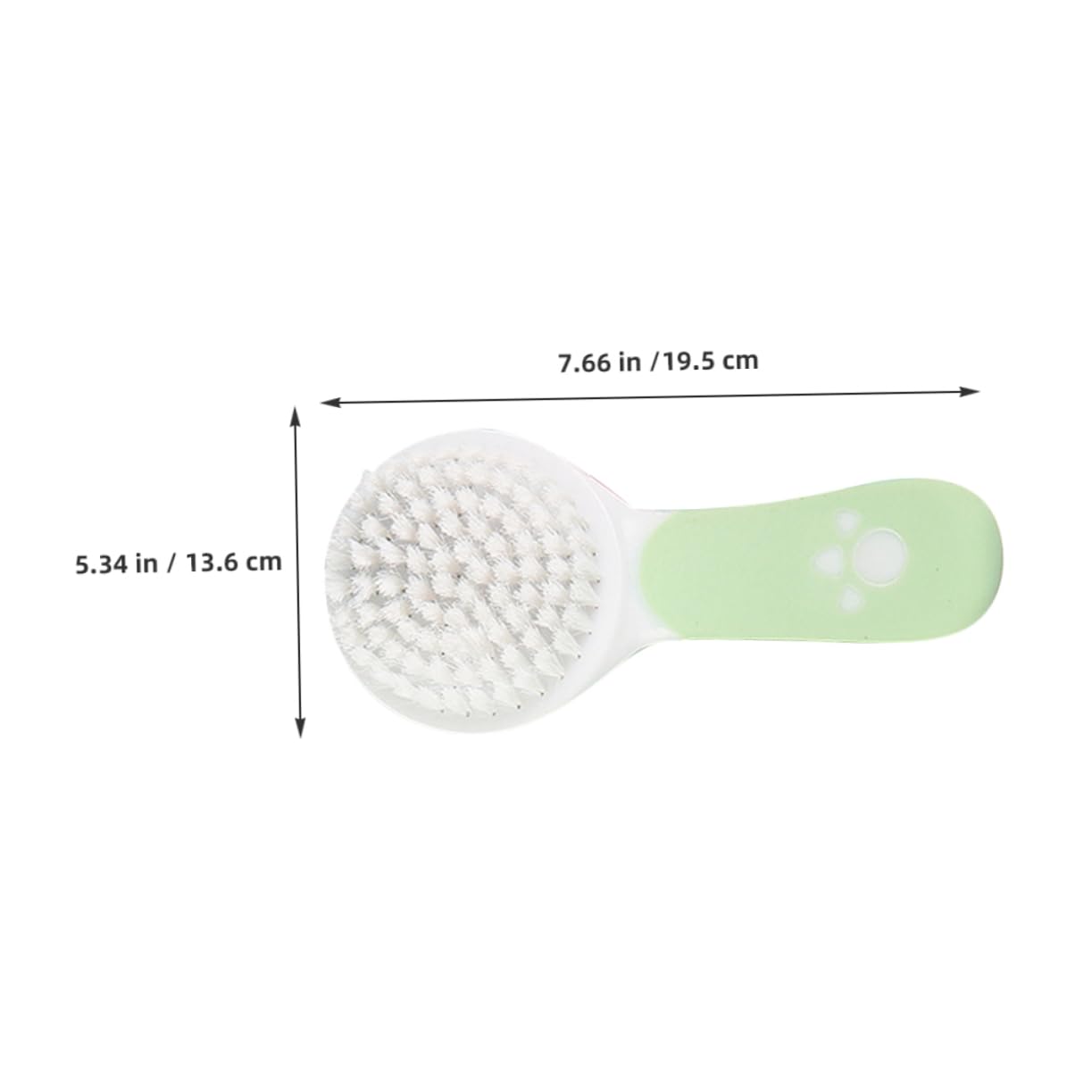 FRCOLOR 2Set Soft Bristle Hair Brush and Comb Set for Newborn Grooming Gentle Scalp Care Kit for Boys and Registry Present