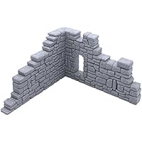 Mua EnderToys Ruined Stone Walls Set A, Terrain Scenery For Tabletop 28mm Miniatures Wargame 3d Printed And Paintable B07b1n95v5