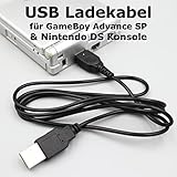 Kabellänge 1,2 Meter RetroReiZ USB Ladekabel für GameBoy Advance SP & Nintendo DS Konsolen - Strom Netzteil GBA NDS