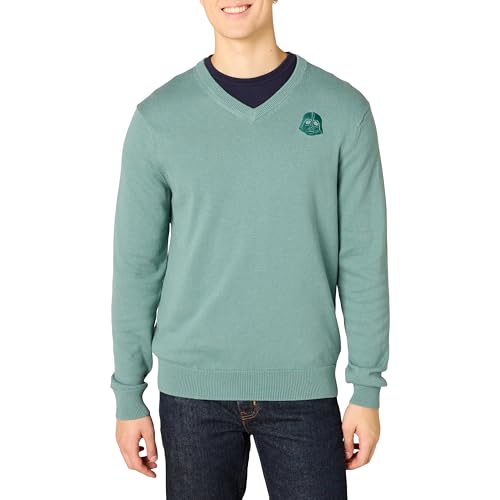 Amazon Essentials Disney | Marvel | Star Wars Men's V-Neck Sweaters
