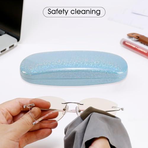 Image of PERFECTSIGHT Hard Shell Eyeglasses Case, Kawaii Protective Glasses Case for Kids, Cute Eyeglass Case for Women Men Girls