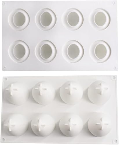 Miniatura 4 de Moldes para tartas para hornear, postre, gelatina, helado, formas de frutas, molde de silicona para chocolate, dulces, pastelería, pudín de trufa,