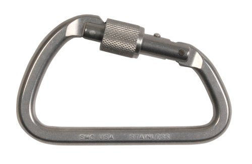 SMC Lite Stainless Steel Locking Carabiner