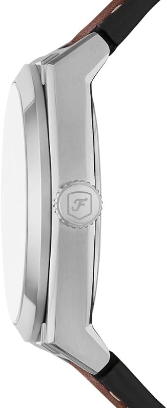 Fossil Men's Everett Quartz Stainless Steel Watch, Three-Hand Watch for Men