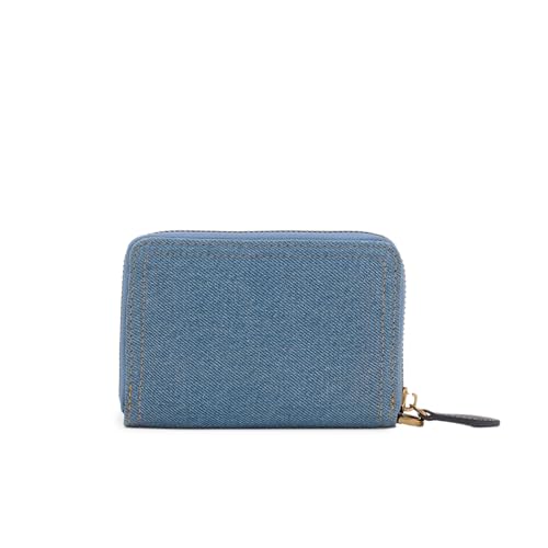 Image of Miraggio Dew Denim Wallet for Women with Wristlet | Gift for Woman