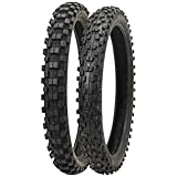 Tusk Ground Wire E-Motorcycle Tire Set 70/100x19 42M Front, 80/90x19 46M Rear Compatible with | E Bike | Surron | Segway Talaria | Electric Dirt Bike | Enduro