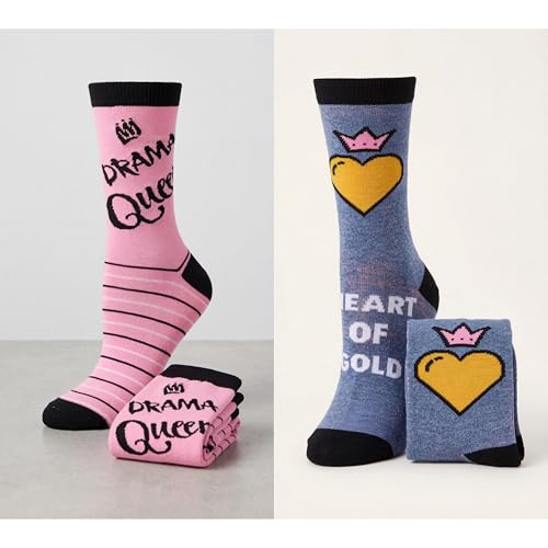 Image of Tipi Toe Women's Fun Patterned Dress Socks, 12-Pack Lightweight Colorful Crew Socks, Casual Novelty Assorted Designs