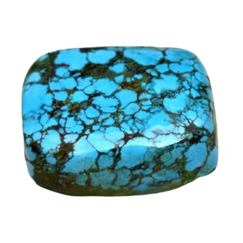 Turquoise naturelle cabochon 16,48 mm pour fabrication de bijoux DIY bague pendentif et collier