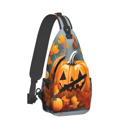 Morrales de senderismo crossbody impermeable unisex negro miniatura 2