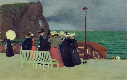 Affiches d'Art Vallotton Etretat pour sublimer l'ambiance d'un bureau ou d'une chambre