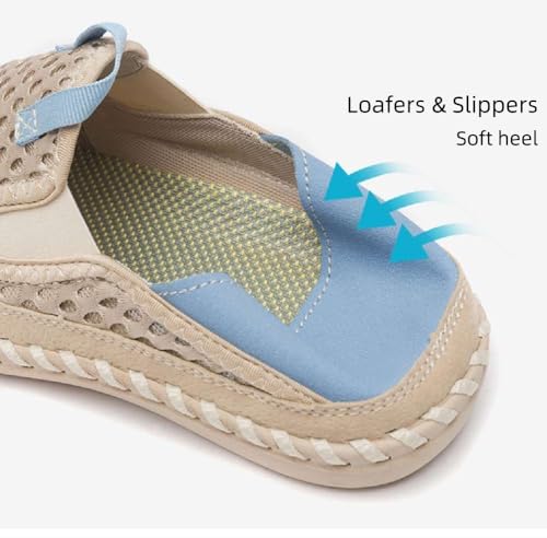 Men's Breathable Loafers Knit Lightweight Driving Shoes Slip-on Casual Walking Shoes for Men 5