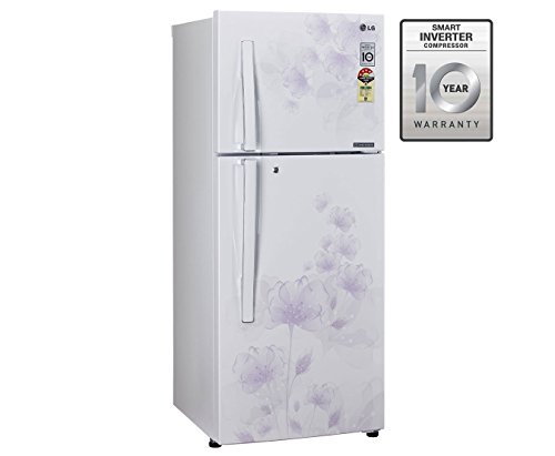 Image of LG 258 L 4 Star Frost-Free Double Door Refrigerator (GL-D292JPFL, Pearl Florid)