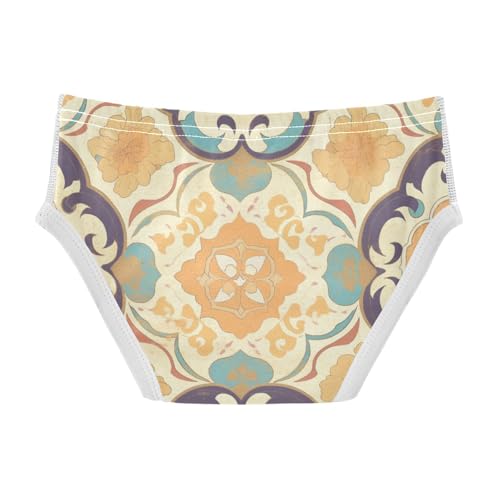 KLL Seamless Asian Traditional Patterns Little Boys Pure Cotton Boxer Briefs Cute Undies2