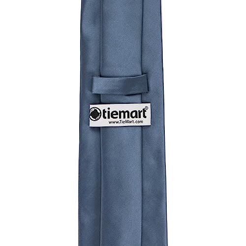 Image of tiemart Premium Solid Color Necktie