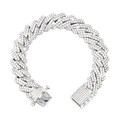 White Gold-Bracelet-15mm