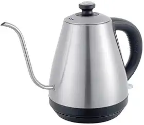 Chaleira Elétrica Pescoço de Ganso, Inox, 110v, Hamilton Beach
