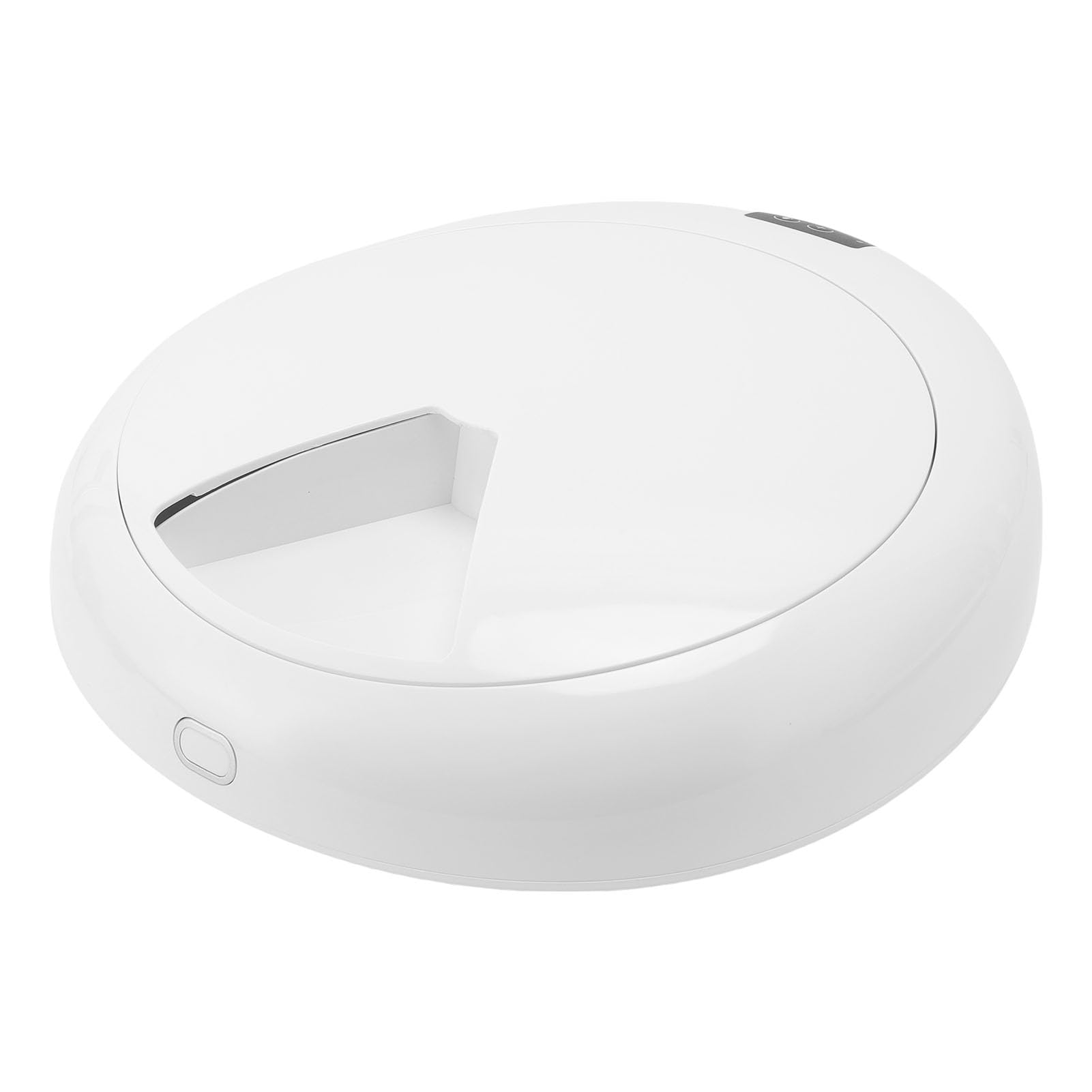 Cryfokt Alimentador Automático para Gatos, Control Remoto por Aplicación, Alimentación Temporizada, Dispensador Inteligente de Alimentos para Mascotas con Cristal de Hielo Desmontable para Gatos y