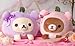 San-X Original Rilakkuma Cherry Series Mochi Cushion Plush - Korilakkuma Purple