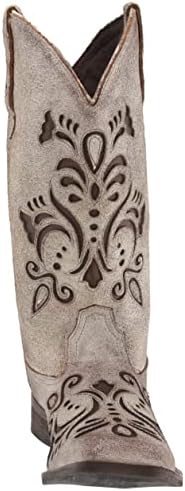 Roper Womens Moonlight Cactus Boot, Tan, 7.5 | Image 1