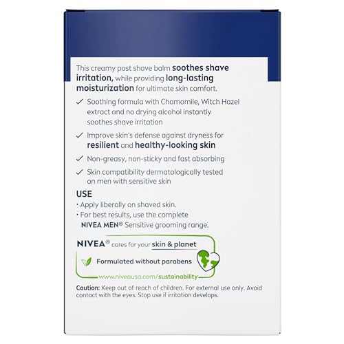 Nivea Men Nivea For Men Sensitive Post Shave Balm 3.30 Oz Pack Of 6 - Image 9