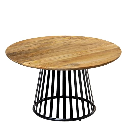 Table basse en bois 80x80 cm pour des apéritifs chaleureux au salon - 2