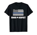 ehrengeschenk olympia 2018 Unsere Pennsylvania State Police Thin Blue Line Honor Respect Grafik LEO Support State Silhouette Design ist perfekt für Polizei Frau, Polizei Mann.