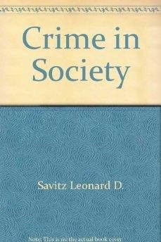 Paperback Crime in Society Book
