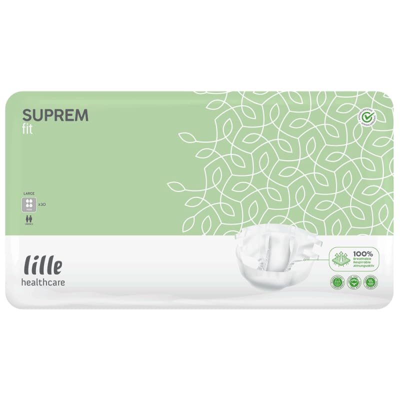 Lille Suprem Fit Maxi Large - 8 Paquets de 20 Protections