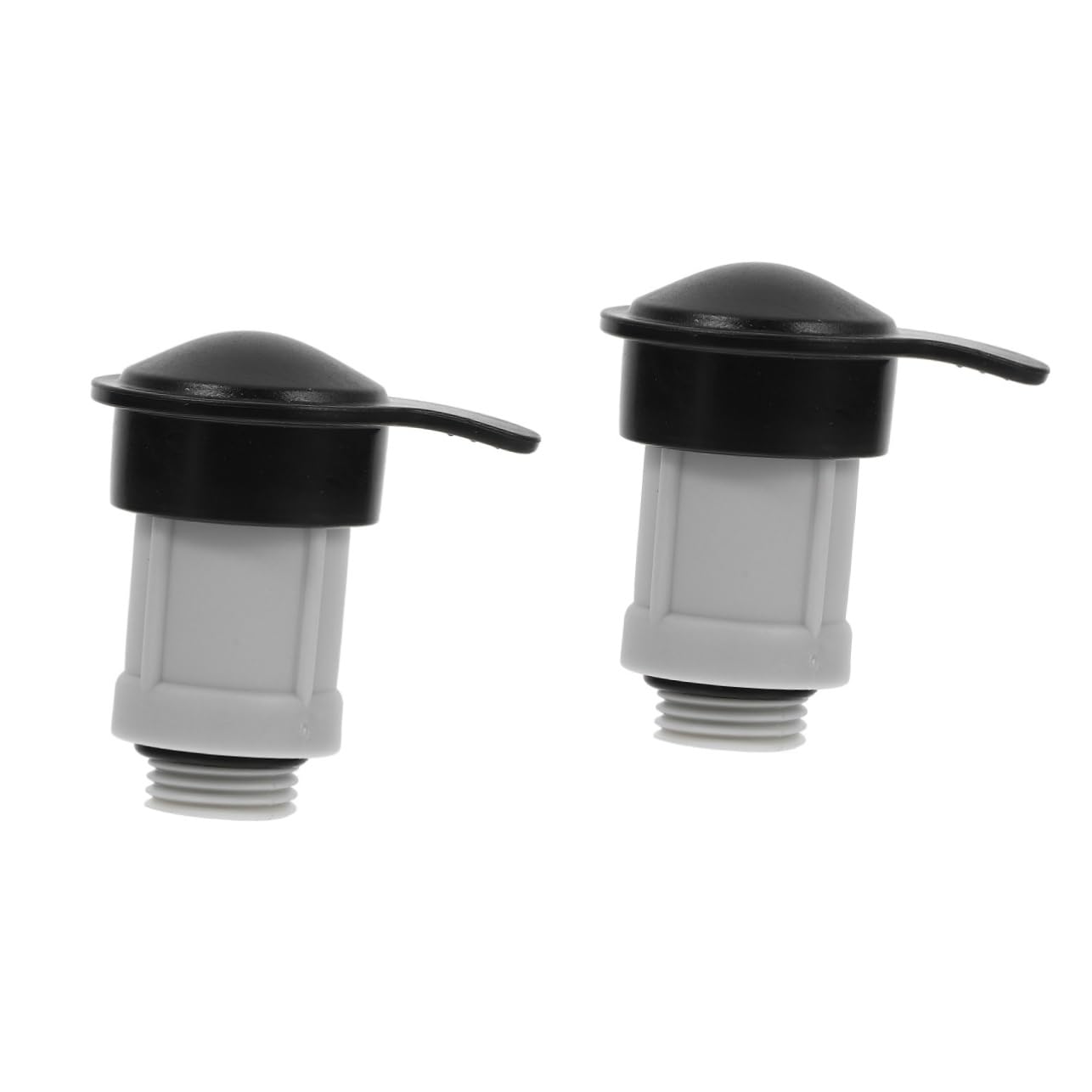 BESPORTBLE 2 Pezzi Valvola Iniezione Aria per Piscina Fuoriterra Compatibile Sfiato Rapido per Drenaggio e Gonfiaggio Ricambio con Connessione Adattatore per Manutenzione Efficiente