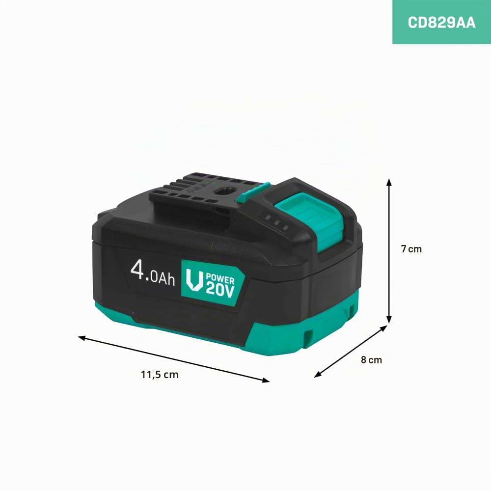 Batería 20V - 4.0Ah | Puerto USB-C bidireccional