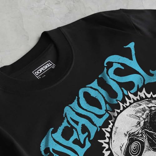 Image of DopeSkill Halloween Graphic Tee Streetwear Hip Hop Hypebeast Unisex T-Shirt Sneaker Colour Matching Shirts Spooky Graphic