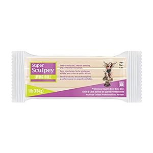 Super Sculpey Polyform ZSLD-3 Living Doll zandbaan 1 pond c1