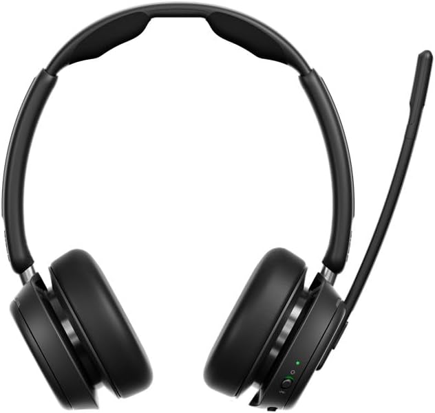 Back view of the EPOS Impact 1060T Professional Double-Sided Wireless Headset.