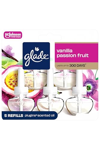 Image of Glade PlugIns Air Freshener Refills, Vanilla Passion Fruit, 5 Count