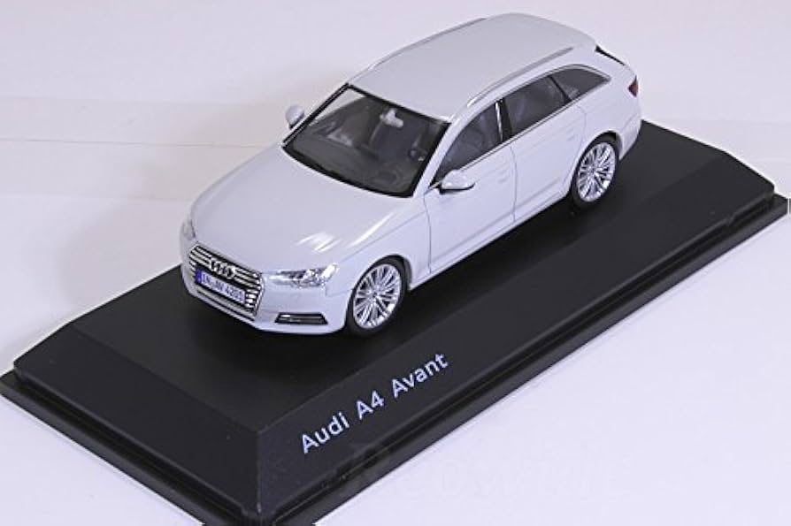 Amazon | スパーク 1/43 アウディ特注 アウディ A4 Avant B9 ホワイト