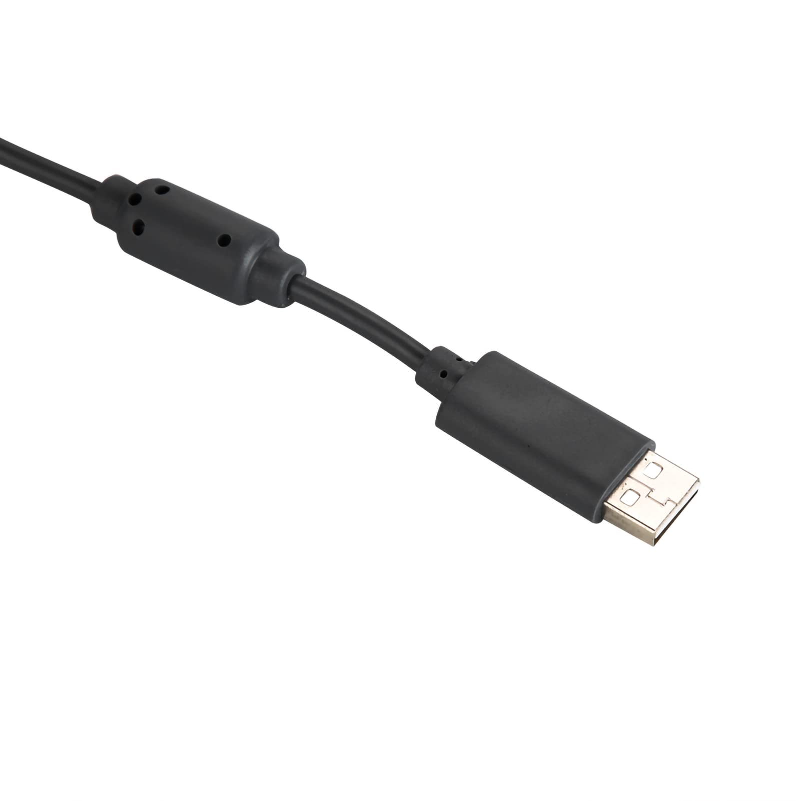 Cable para Gamepad de 360: Cable de Reemplazo USB Duradero con Adaptador Breakaway (Negro)