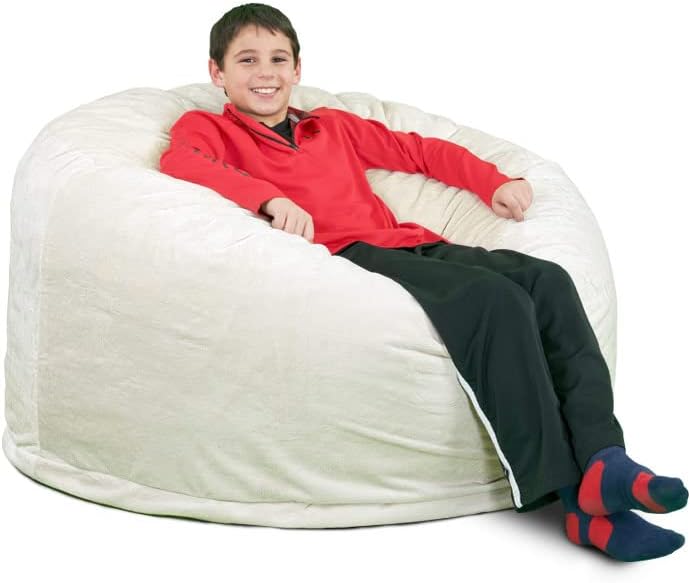 ULTIMATE SACK - Sillas tipo puff en varios tamaños y colores Muebles gigantes con relleno de espuma fundas lavables a máquina, costuras dobles